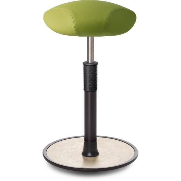 Sitz- Stehhocker Free Tall Triangel skai Nature Base Hellgrün schwarz /creme