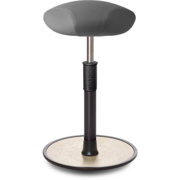 Sitz- Stehhocker Free Tall Triangel skai Dynactiv Makari 160 Grau sw. /creme