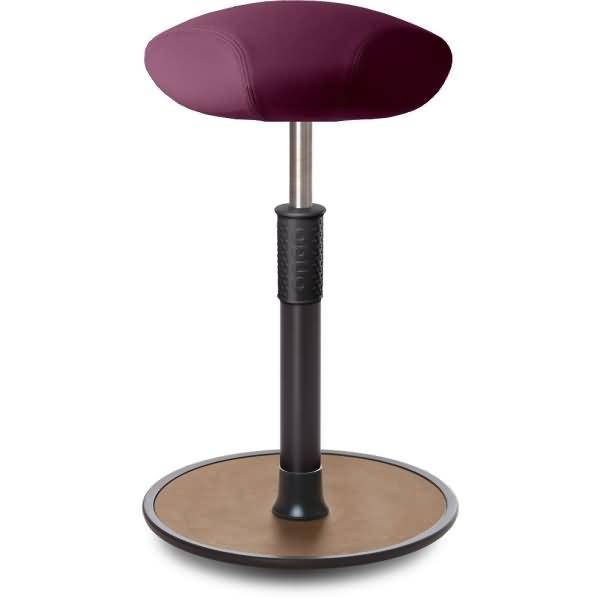 Sitz- Stehhocker Free Tall Triangel skai Nature Base Lila schwarz /Natur