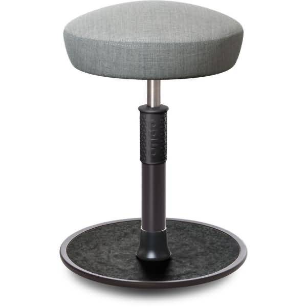 Sitz- Stehhocker Free Regular Hutsitz kvadrat Remix h.grau schwarz /schwarz