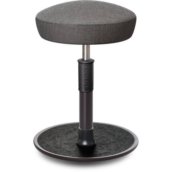 Sitz- Stehhocker Free Regular Hutsitz kvadrat Remix Salz&Pfeffer schw. /schw.