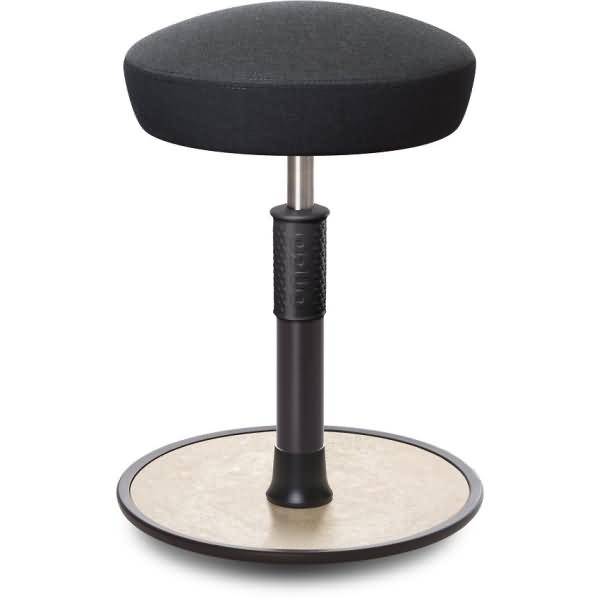 Sitz- Stehhocker Free Regular Hutsitz kvadrat Remix Anthrazit schwarz /creme