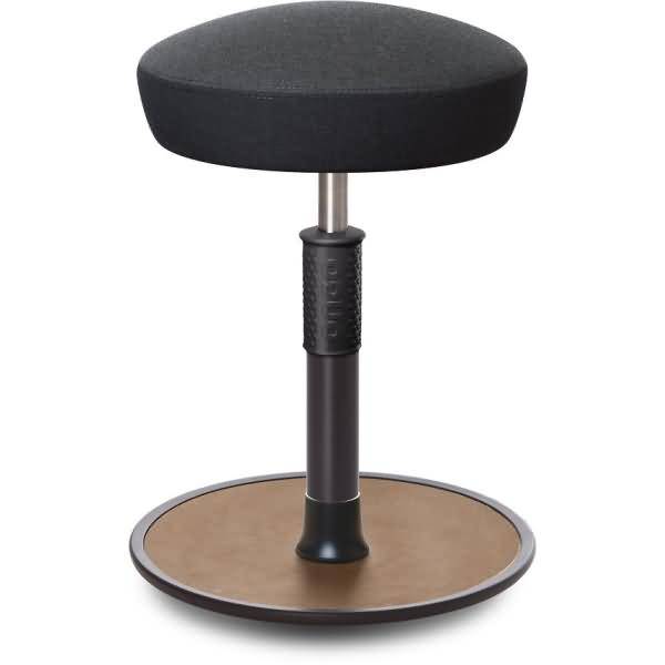 Sitz- Stehhocker Free Regular Hutsitz kvadrat Remix Anthrazit schwarz /Natur