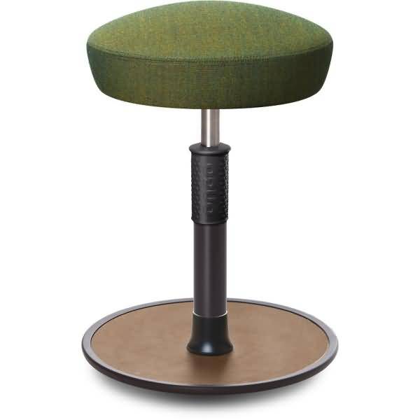 Sitz- Stehhocker Free Regular Hutsitz kvadrat Remix Olive schwarz /Natur