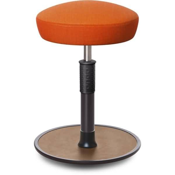 Sitz- Stehhocker Free Regular Hutsitz kvadrat Remix Orange schwarz /Natur