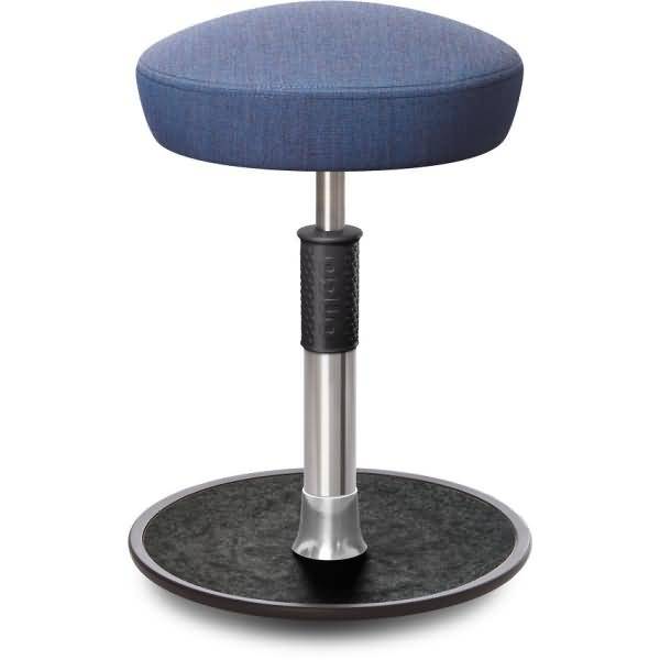 Sitz- Stehhocker Free Regular Hutsitz kvadrat Remix Jeans chrom /schwarz