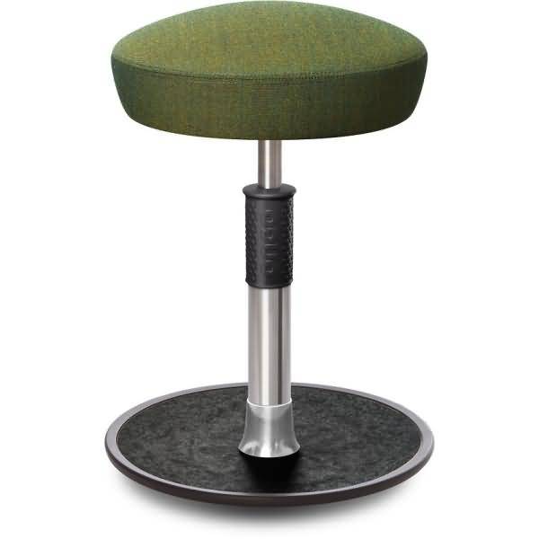 Sitz- Stehhocker Free Regular Hutsitz kvadrat Remix Olive chrom /schwarz