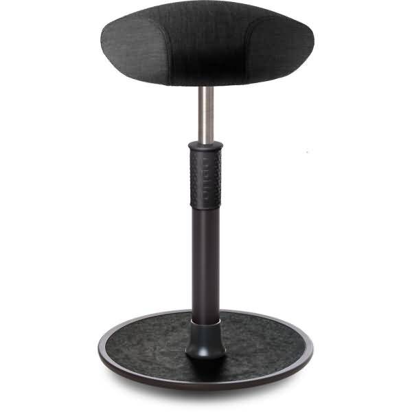 Sitz- Stehhocker Free Tall Triangel kvadrat Remix Anthrazit schwarz /schwarz