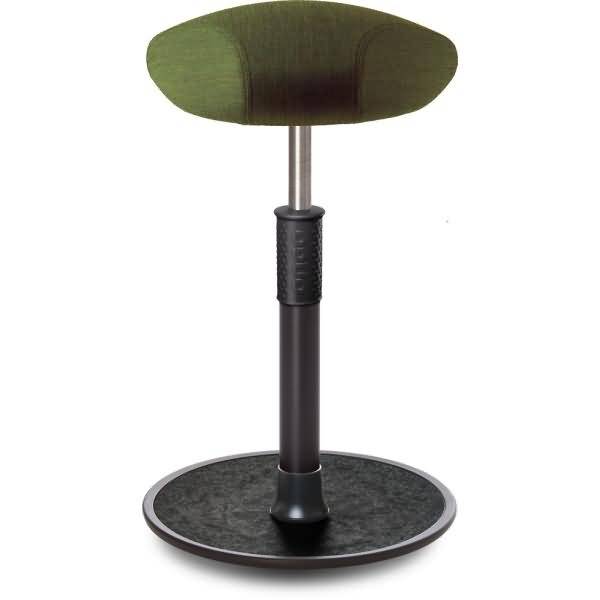 Sitz- Stehhocker Free Tall Triangel kvadrat Remix Olive schwarz /schwarz