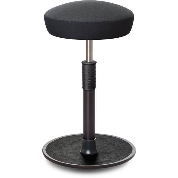 Sitz- Stehhocker Free Tall Hutsitz kvadrat Remix Anthrazit schwarz /schwarz