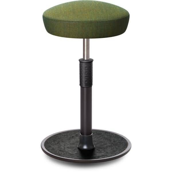 Sitz- Stehhocker Free Tall Hutsitz kvadrat Remix Olive schwarz /schwarz