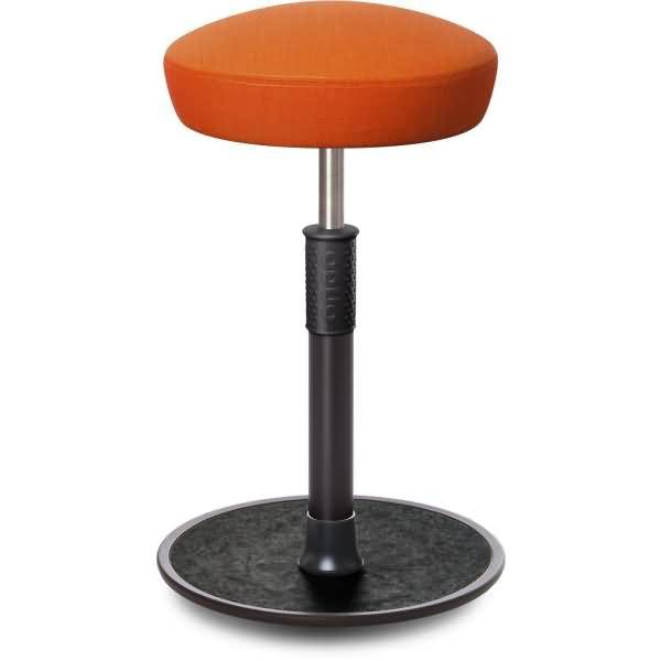 Sitz- Stehhocker Free Tall Hutsitz kvadrat Remix Orange schwarz /schwarz