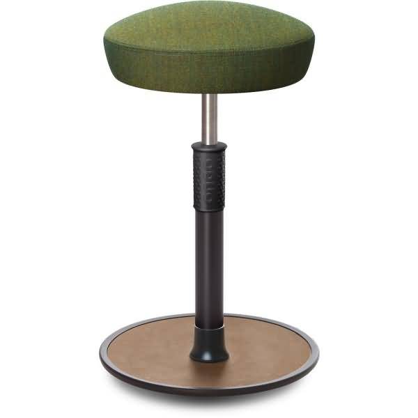 Sitz- Stehhocker Free Tall Hutsitz kvadrat Remix Olive schwarz /Natur