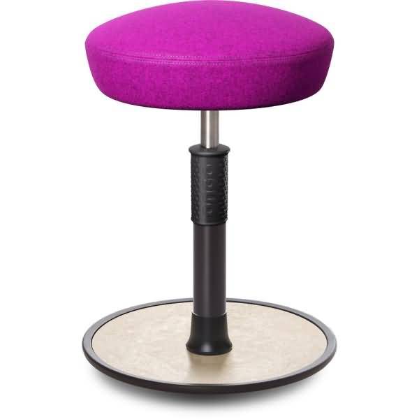 Sitz- Stehhocker Free Regular Hutsitz kvadrat Divina Mel. Pink schw. /creme