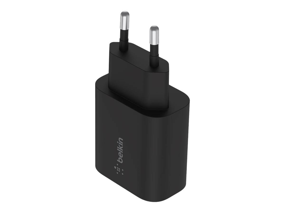 Belkin BoostCharge - Netzteil - PPS Technology - 25 Watt - PD 3.0, Fast Charge (24 pin USB-C)