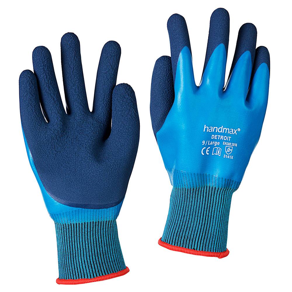 ETERNASOLID handmax wasserdichte Handschuhe Detroit, Größe 9 / Größe L, 12 Paar/Pack