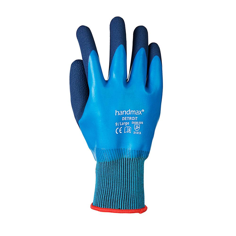 ETERNASOLID handmax wasserdichte Handschuhe Detroit, Größe 10 / Größe XL, 12 Paar/Pack