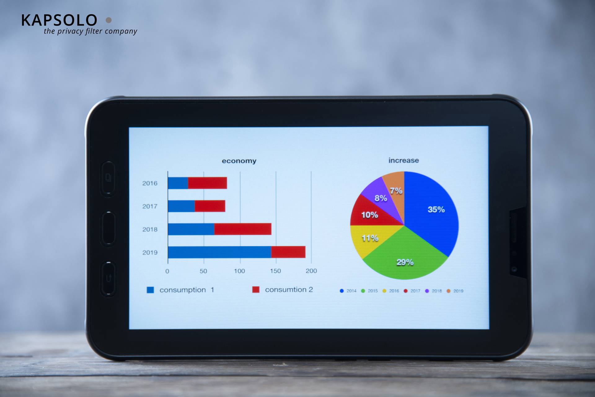 KAPSOLO 3H Anti-Glare, entspiegelnde Displayschutzfolie für iPad Pro 12,9"/iPad 2017