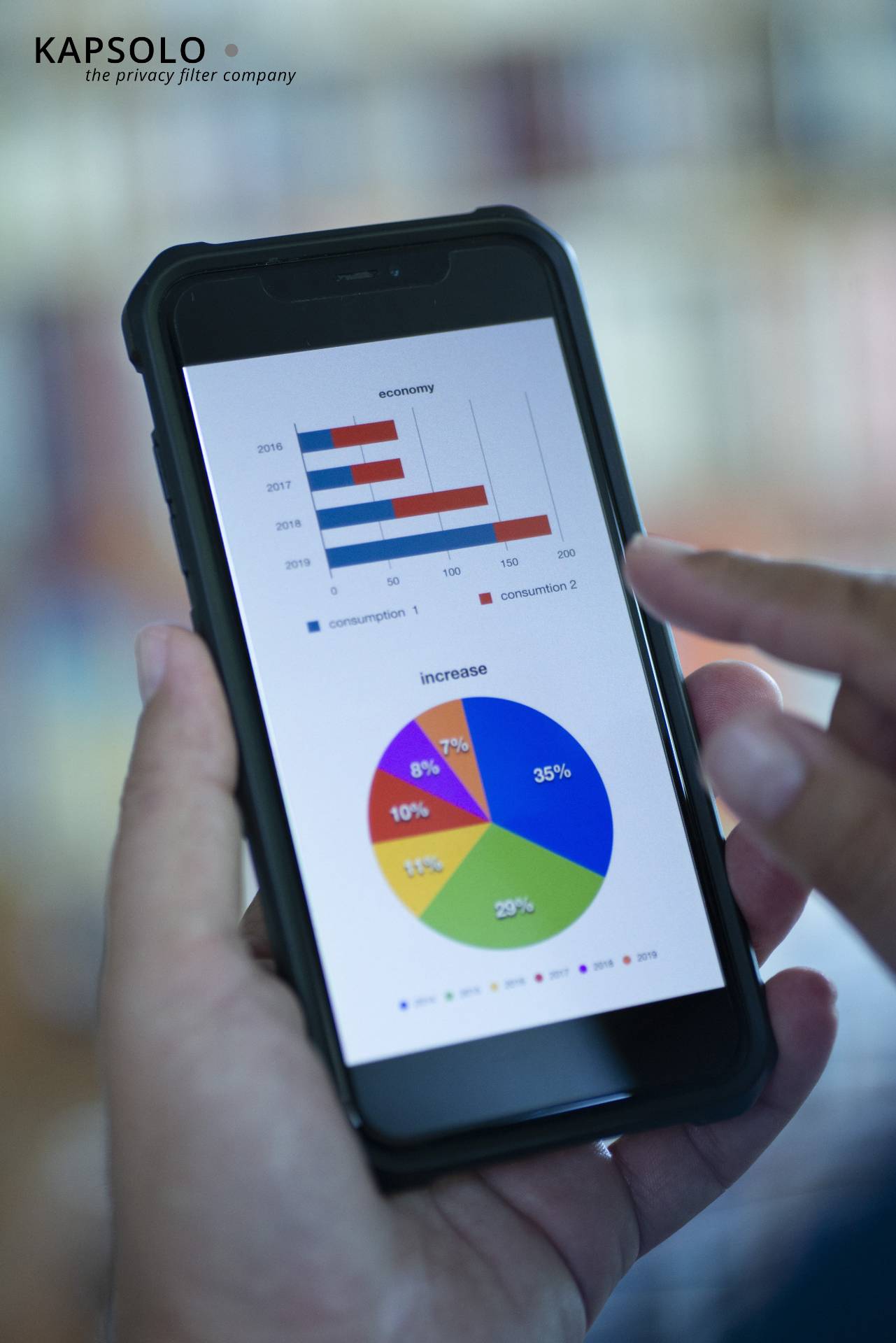 KAPSOLO 9H Anti-Glare, entspiegelnde Displayschutzfolie für Microsoft Surface 2