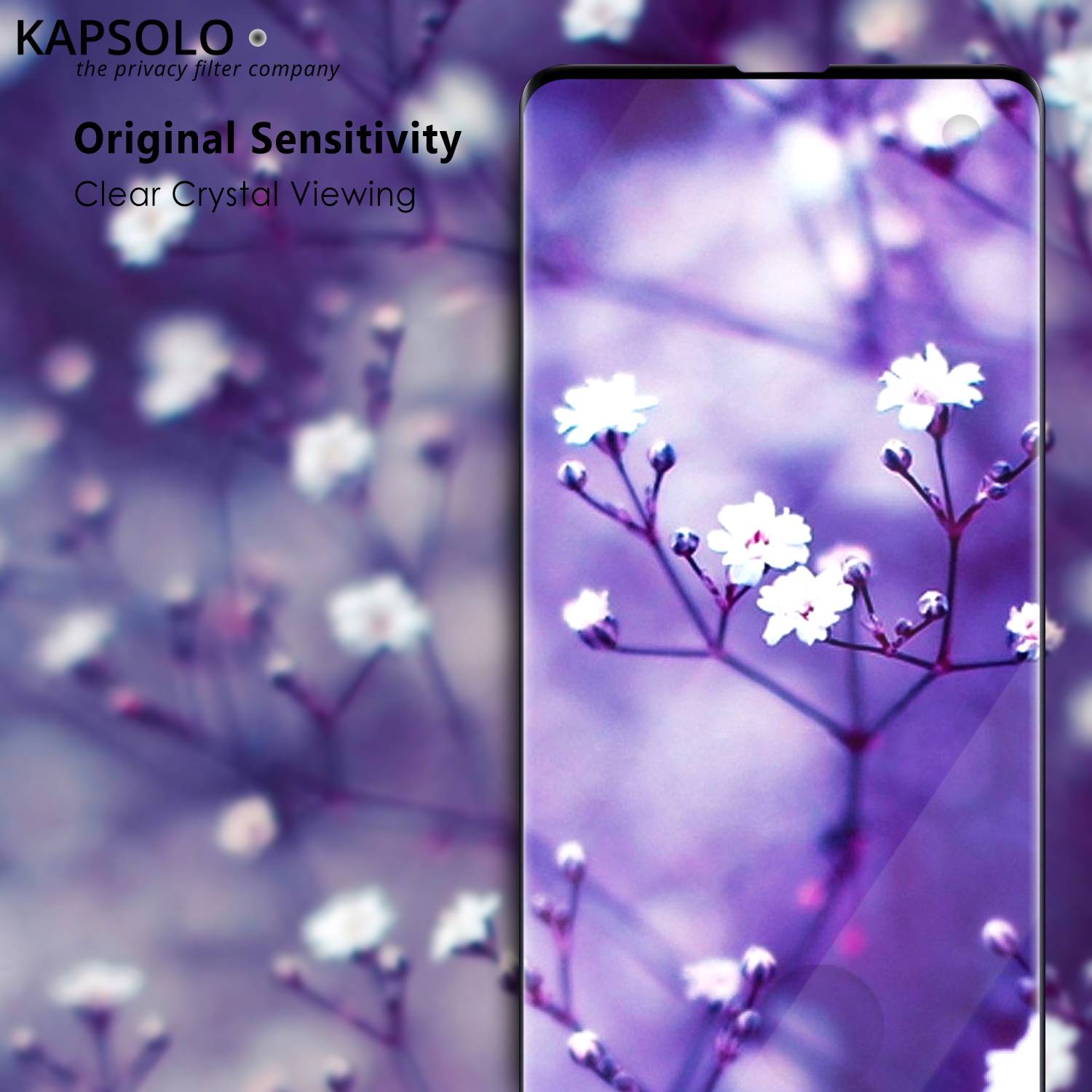 KAPSOLO Displayschutzglas Samsung Galaxy S20 Plus vollflächiges Displayschutz - Temperglas, 3D schutzglas