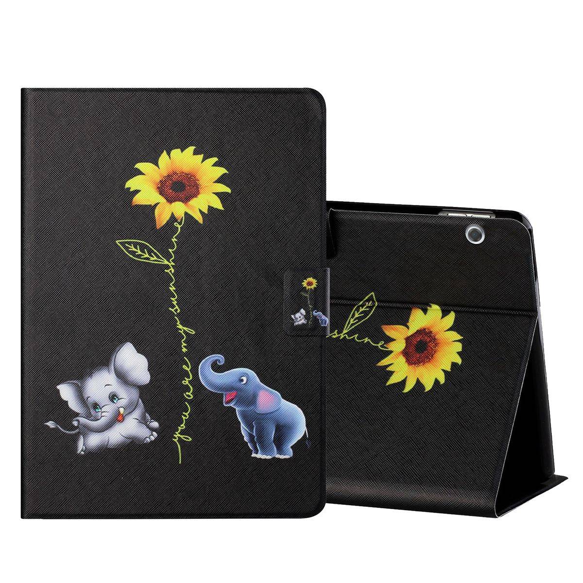 Für Tablet Motiv Muster Tasche Kunst-Leder Hülle Etuis Cover Schutz Case Zubehör