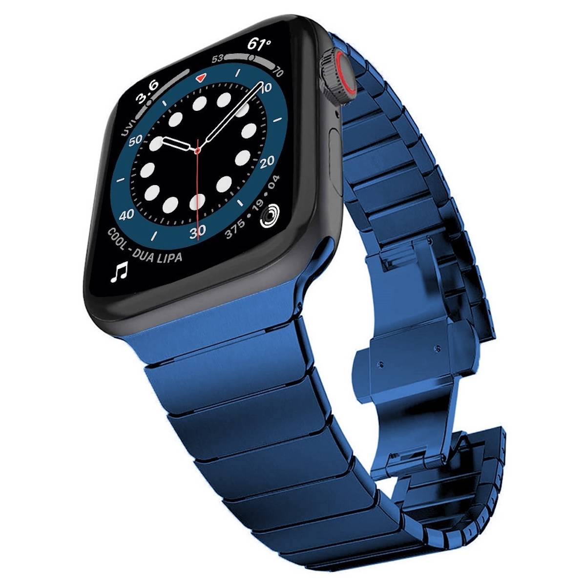 Für Apple Watch Series 10 42mm / 9 8 7 41 / 6 SE 5 4 40 / Blau Armband