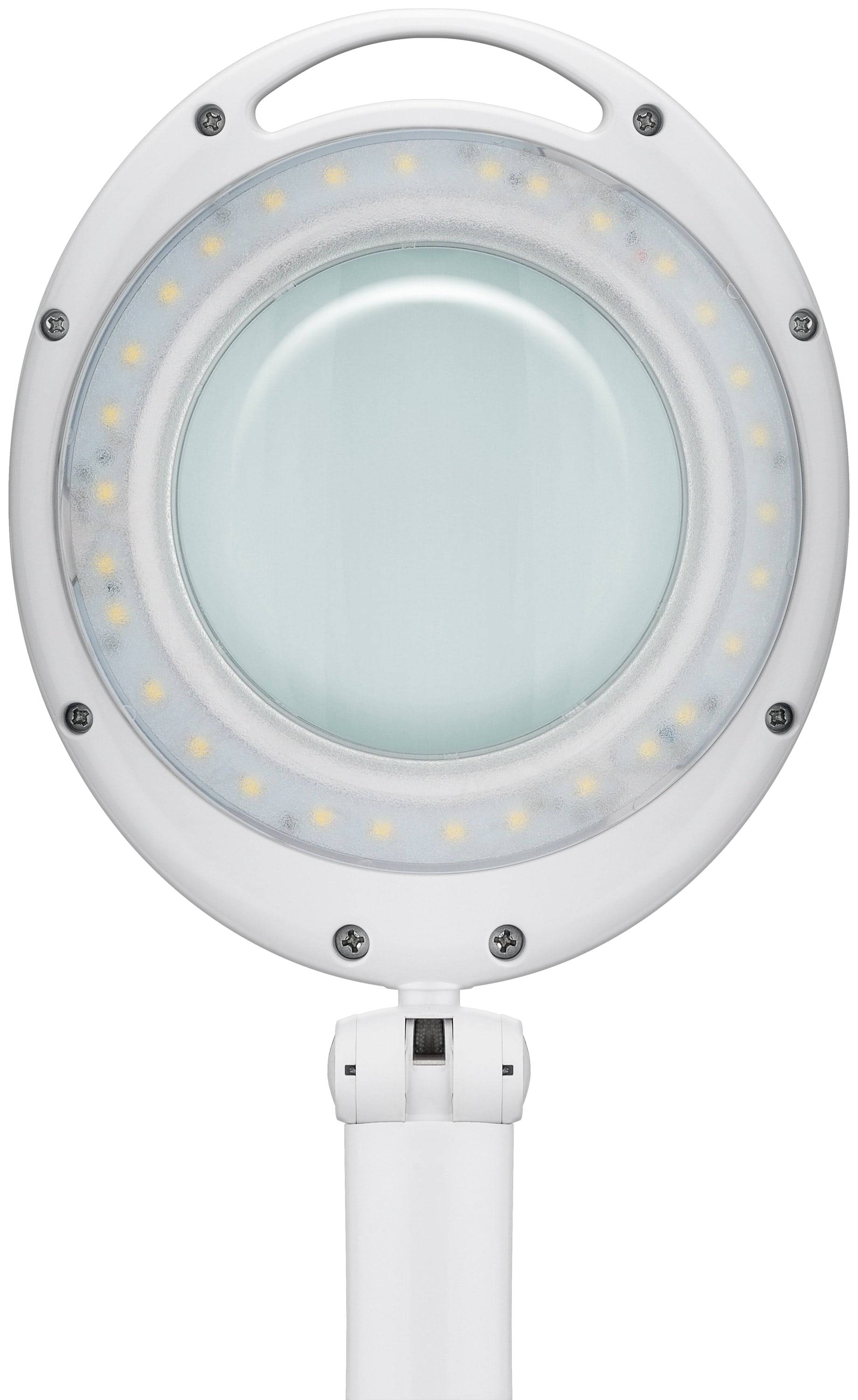 GOOBAY LED-Stand-Lupenleuchte, 6 W, 450 lm, dimmbar, weiß