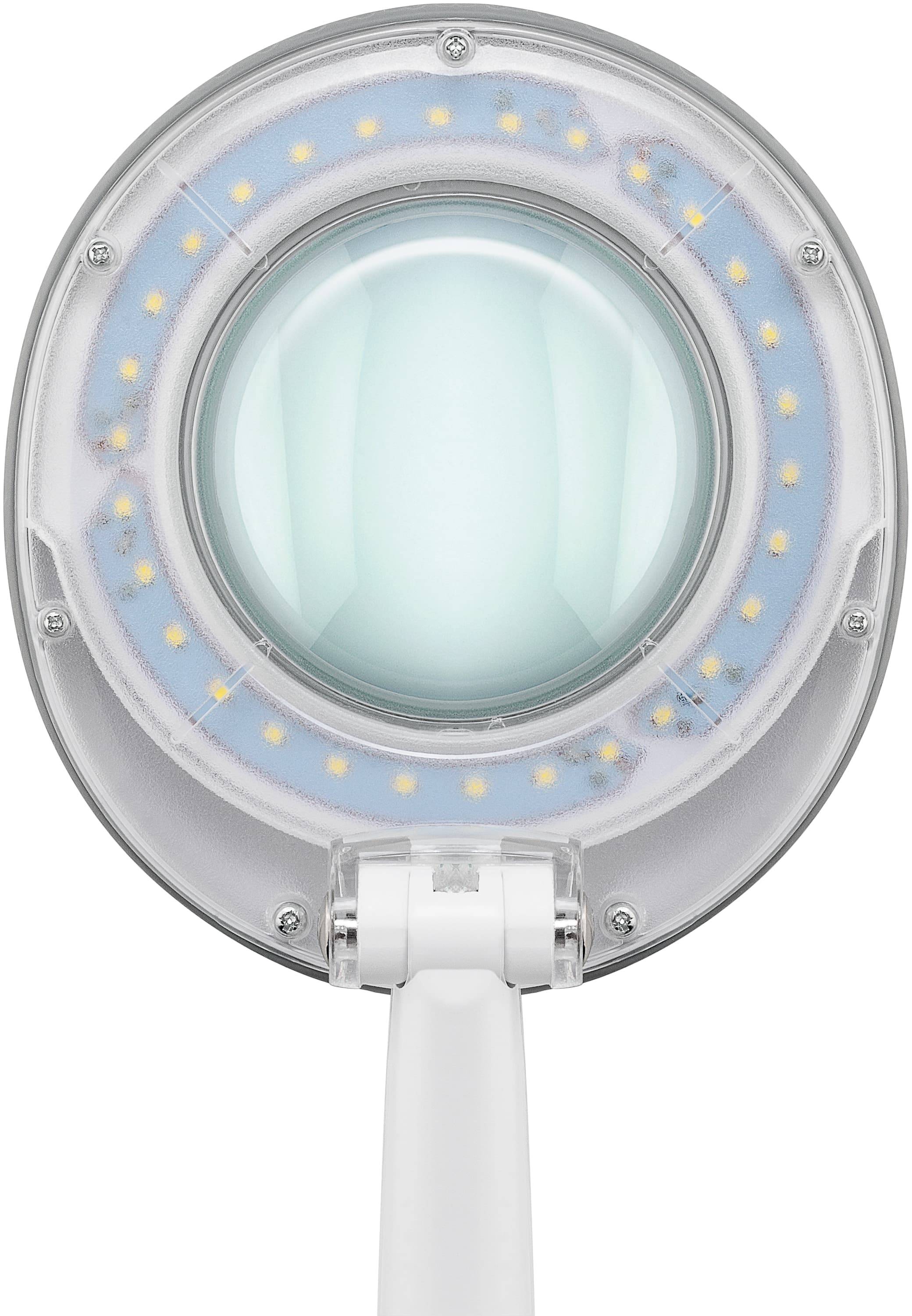GOOBAY LED-Stand-Lupenleuchte, 6 W, 450 lm, 1,75x Vergrößerung