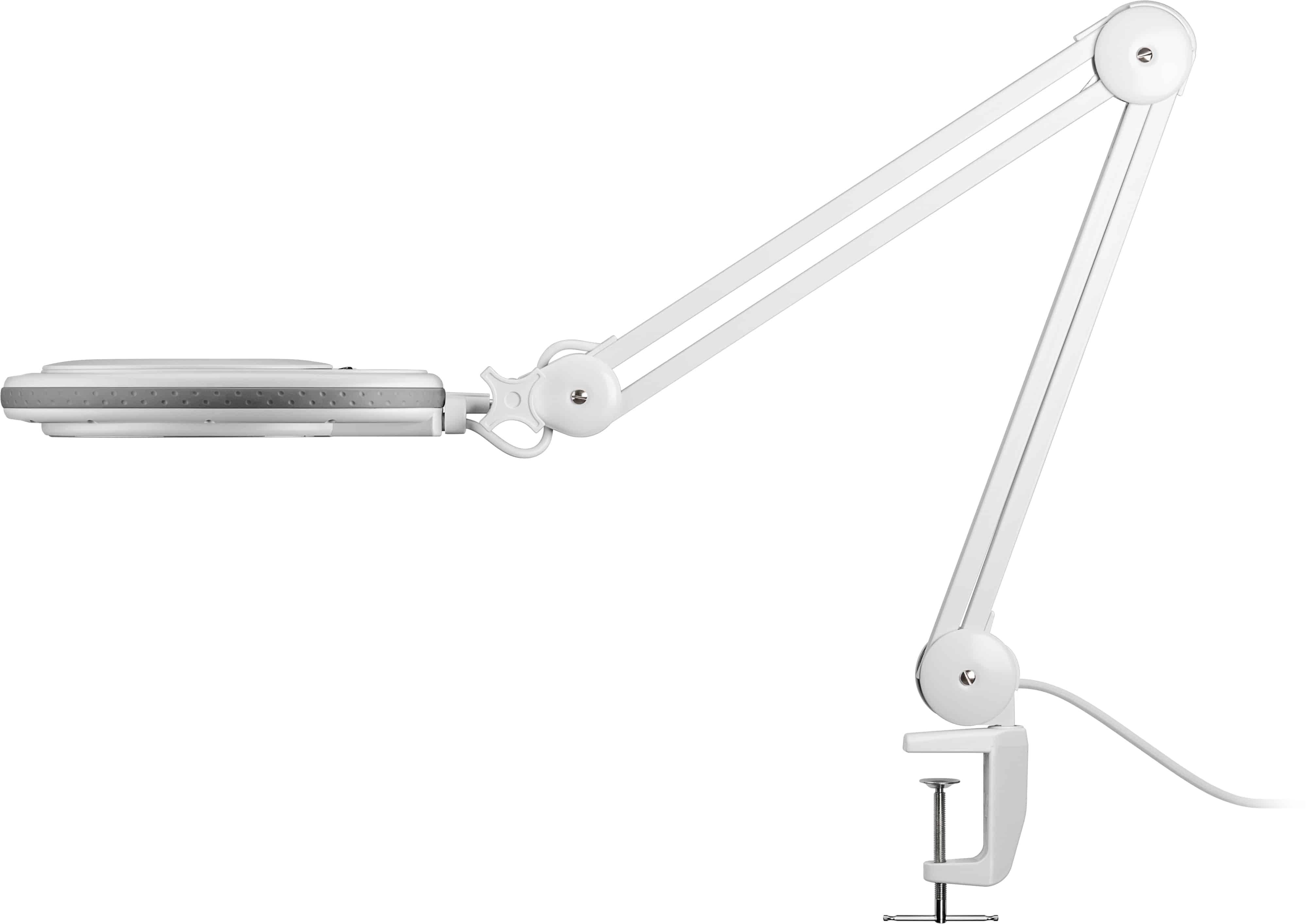 GOOBAY LED-Klemm-Lupenleuchte, 8 W, 650 lm, 1,75x Vergrößerung, weiß