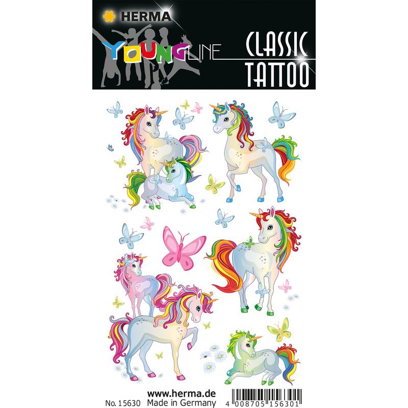 HERMA Tattoo CLASSIC "Einhorn Best friends"