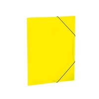 HERMA 19655, Konventioneller Dateiordner, A4, Polypropylen (PP), Gelb, Landschaftsportrait, Blech