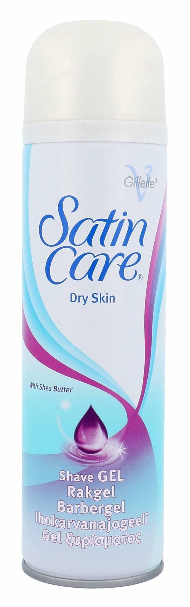 Shaving Gel With Shea Butter Dry Skin Satin Care shave Gel 200 Ml