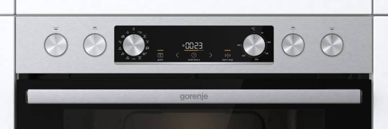 Gorenje EB-Herd-Set-Ind/Steam BCSI6737E06X+ID64BX