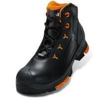 6503,2, Gr,42 W11 Stiefel, S3 SRC, schwarz/orange, UVEX