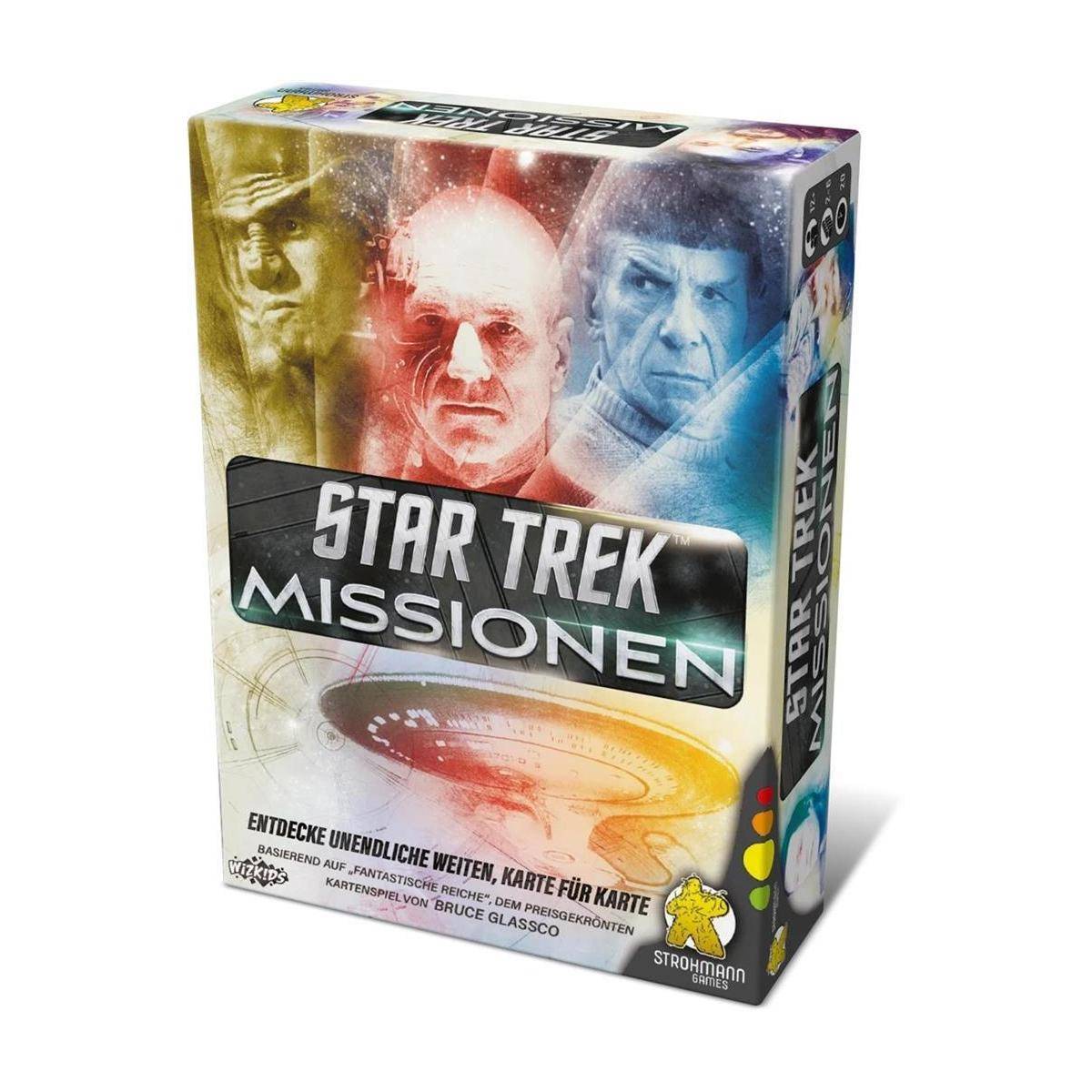 Star Trek: Missionen, Kartenspiel, für 2-6 Spieler, ab 12 Jahren (DE-Ausgabe)