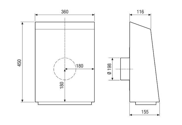 Maico Außenwand-Radialventilator AWV 20 EC