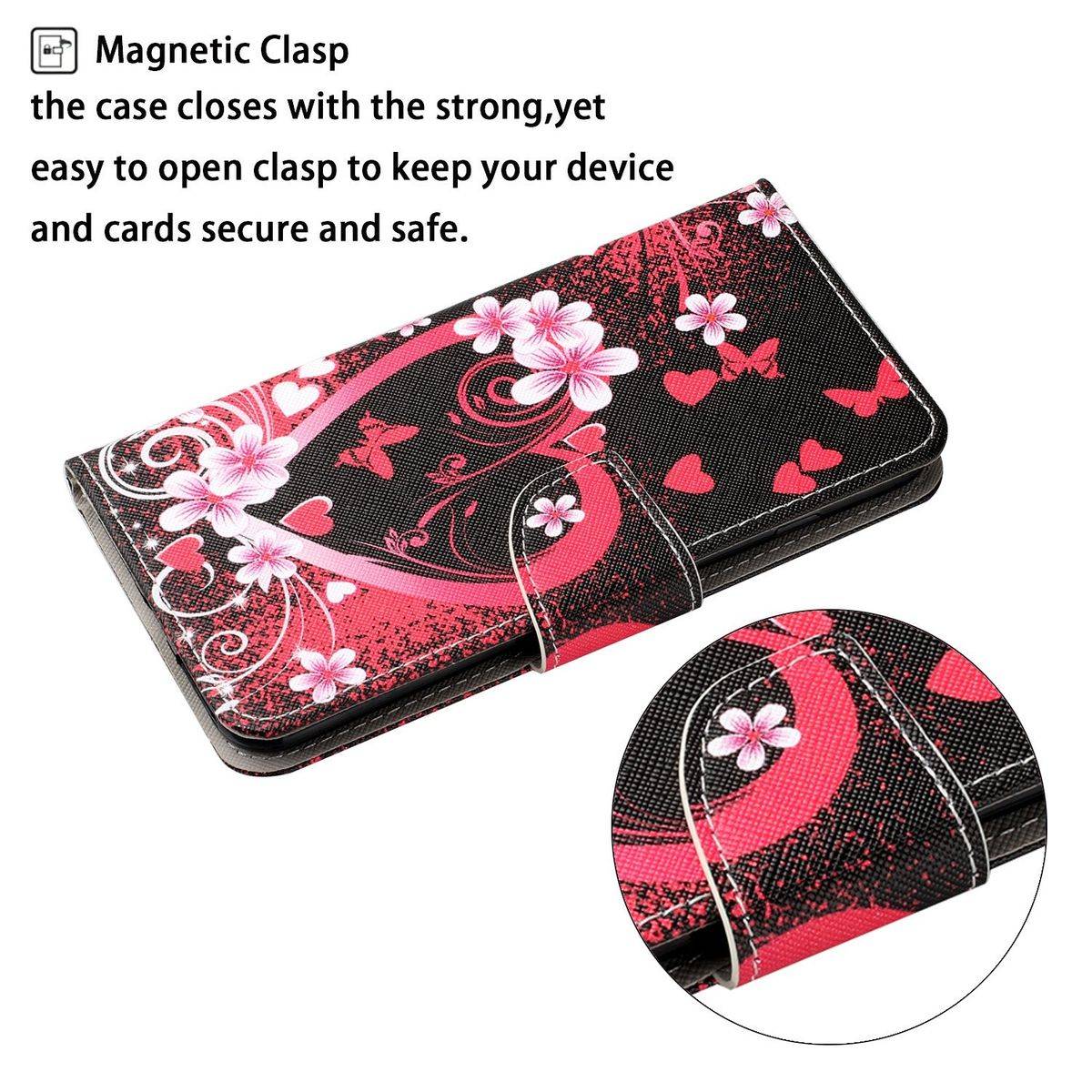Für Xiaomi Redmi 10C Kunstleder Handy Tasche Book Motiv 5 Schutz Hülle Case Cover Etui Neu