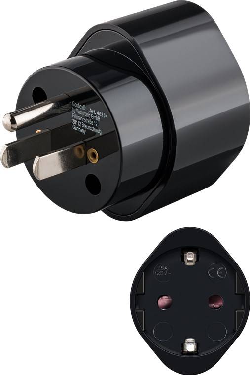 Wentronic Reiseadapter Europa auf 45354