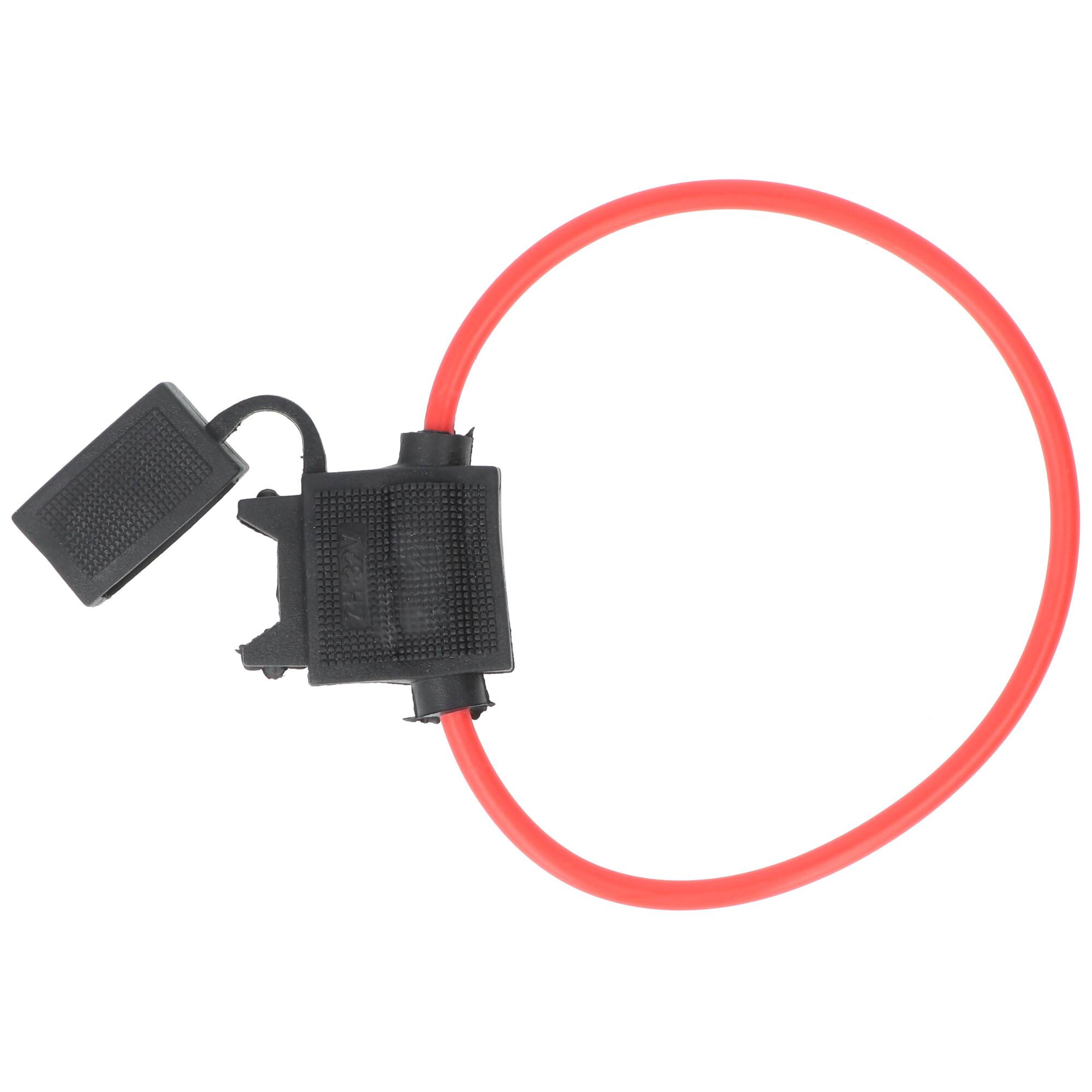 Sicherungshalter für Kfz-Sicherungen - geeignet für Aderquerschnitt von 1,0 mm², max. 15 A