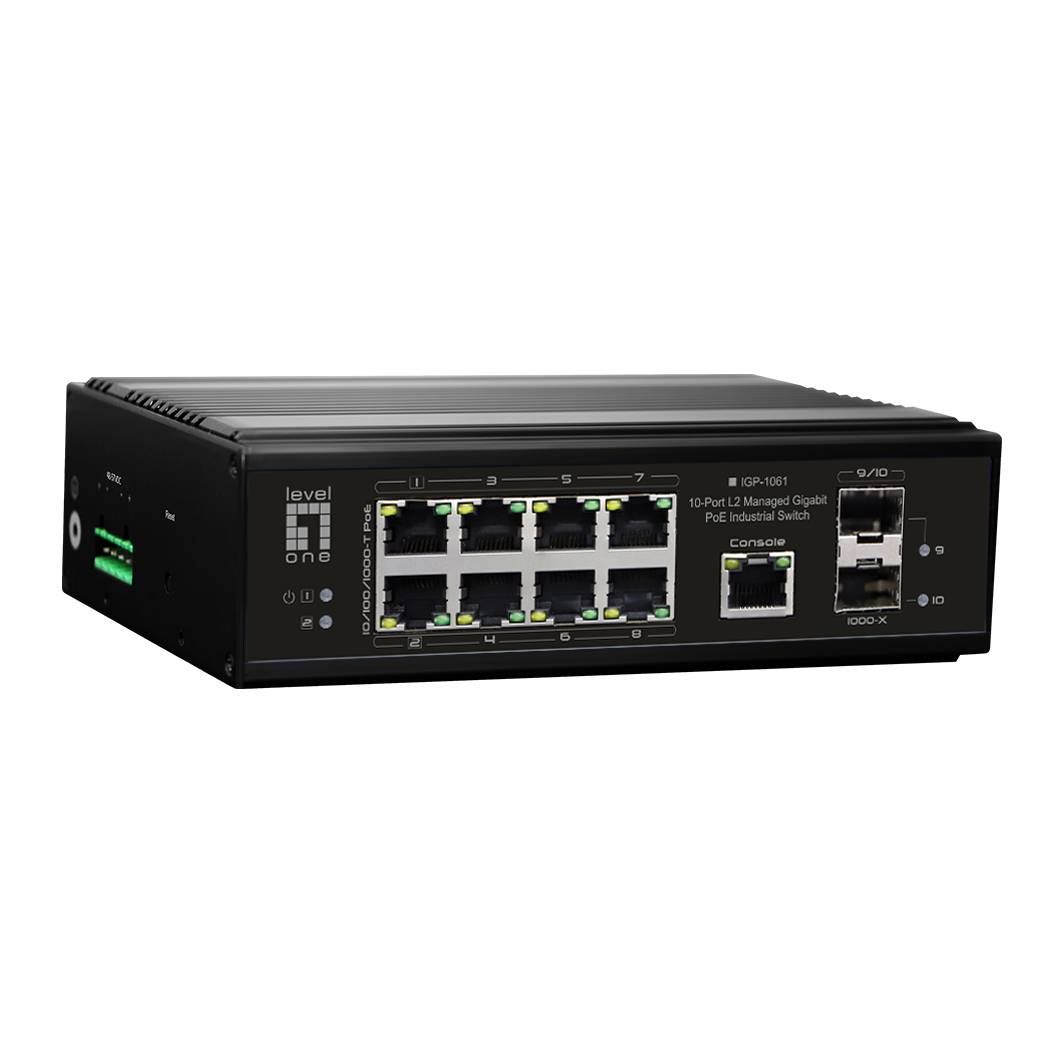 Schalter 8x GE IGP-1061 2xGSFP 240W 8xPoE+