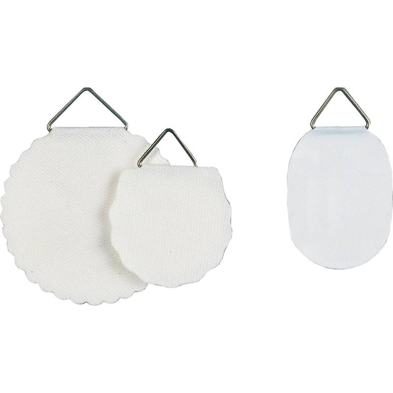 HERMA Bildaufhänger Durchmesser 55 mm, Shirting, weiß