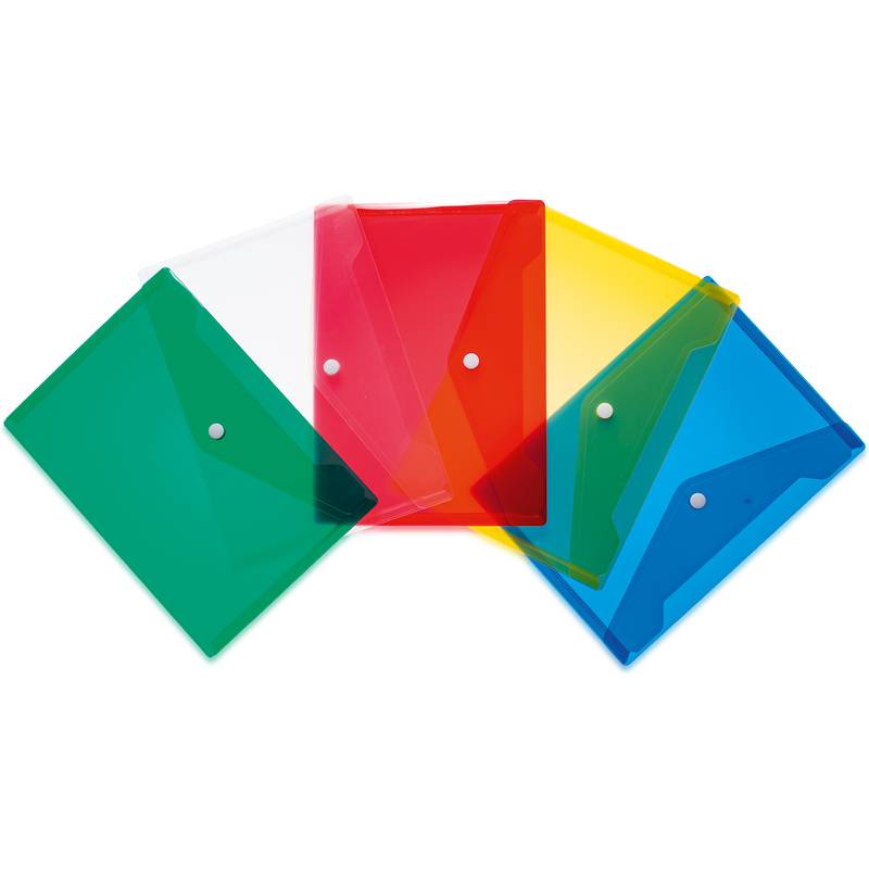 Sort. Brieftaschen DIN A5 PP Standardfarben