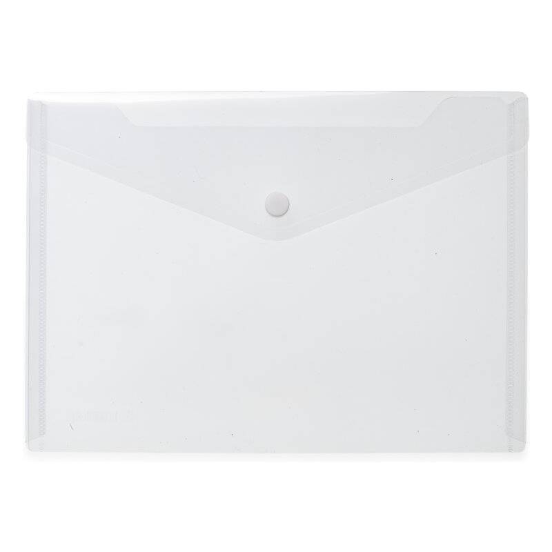 Brieftasche DIN A5 PP weiß