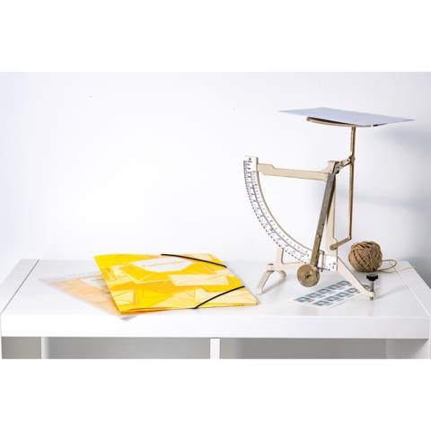 HERMA 7196, Gummizugmappe, A4, gelb, Karton, mit 3 Einschlagklappen, Postmappe PP bedruckt