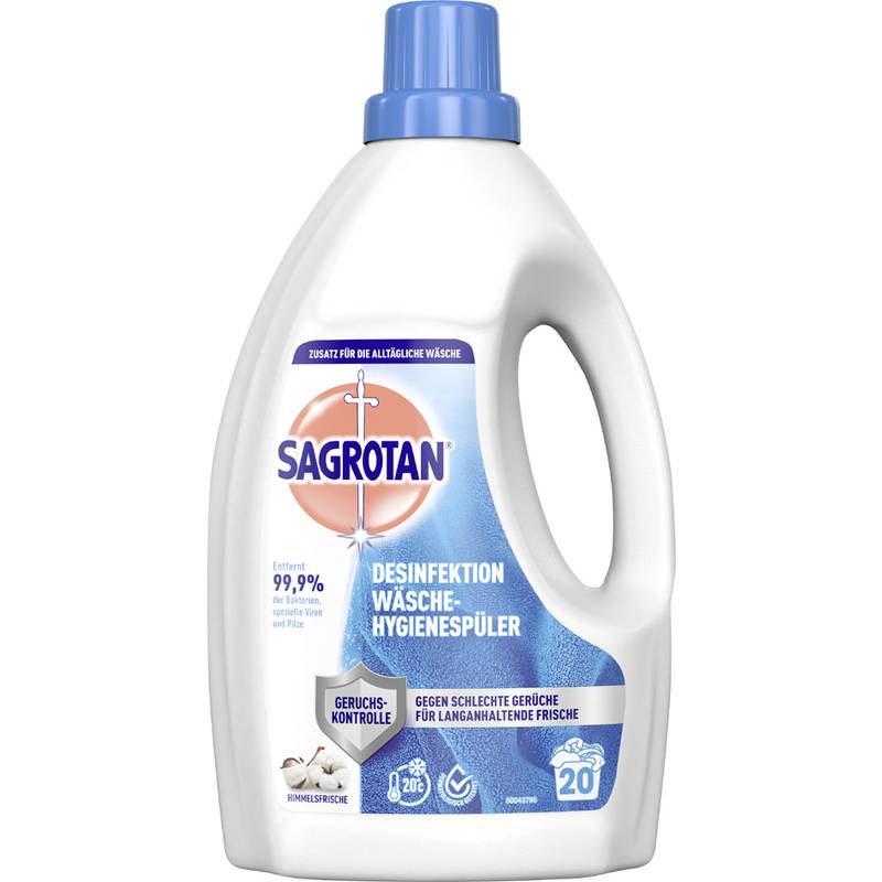 SAGROTAN Wäsche-Hygiene-Spüler Himmelsfrische, 1,5 Liter