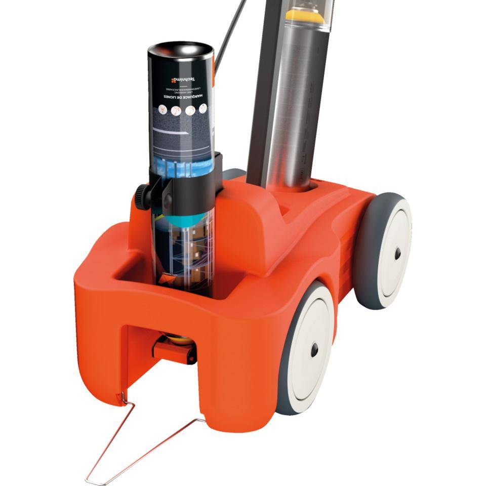 SOPPEC Linienmarkierwagen DRIVER™, für SOPPEC Sprühfarben, ca.4,8kg, 488x257x880mm