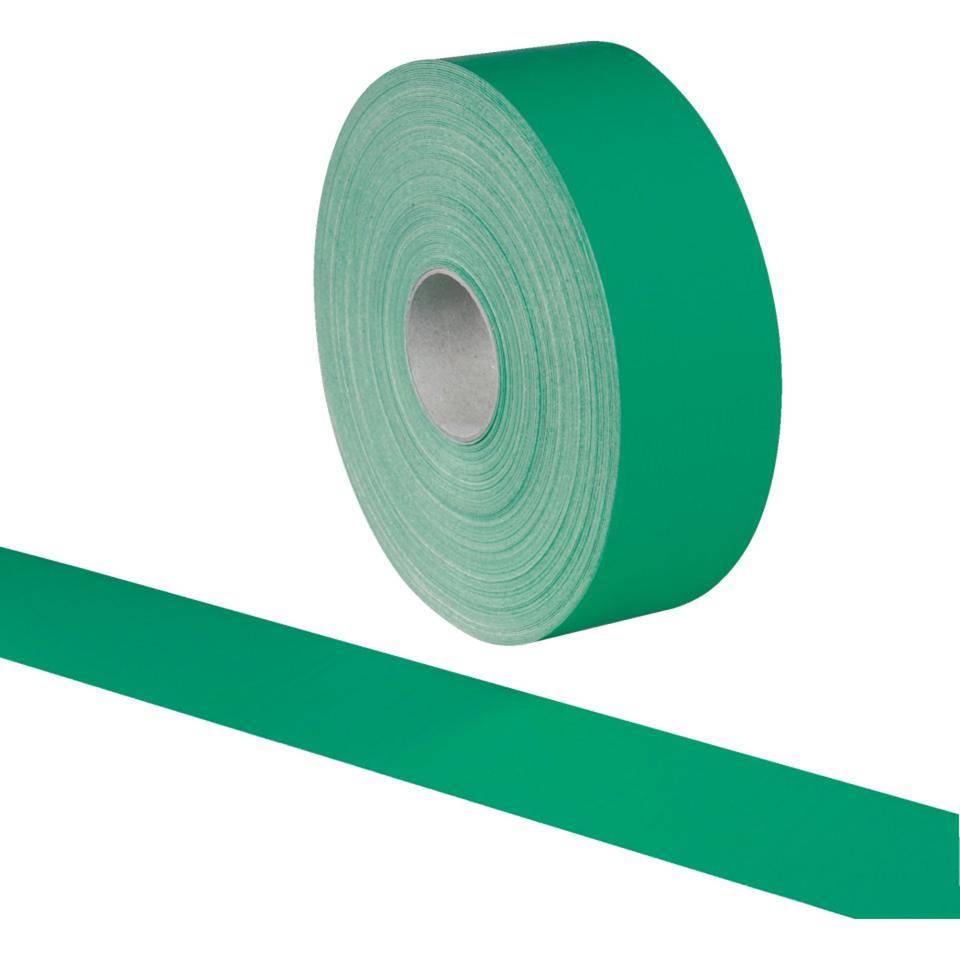 Bodenmarkierungsband Strong, rutschhemmend, grün, Elastomer, 100mm, 50m/Rolle