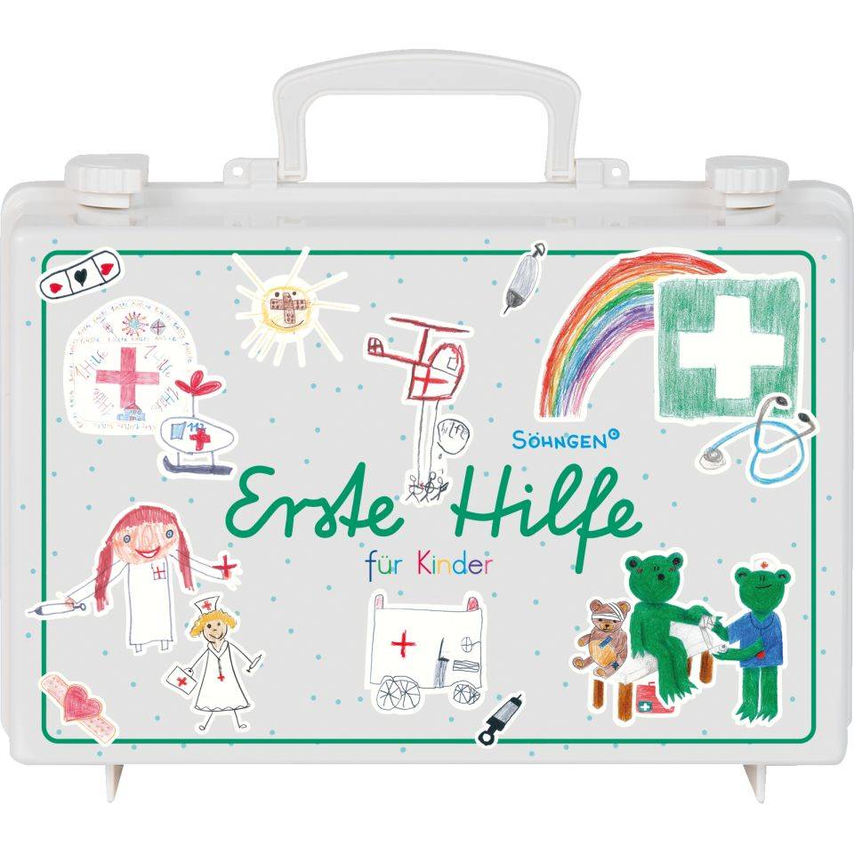 SÖHNGEN Erste-Hilfe-Koffer SN-CD Schule, weiß, 310x210x130mm