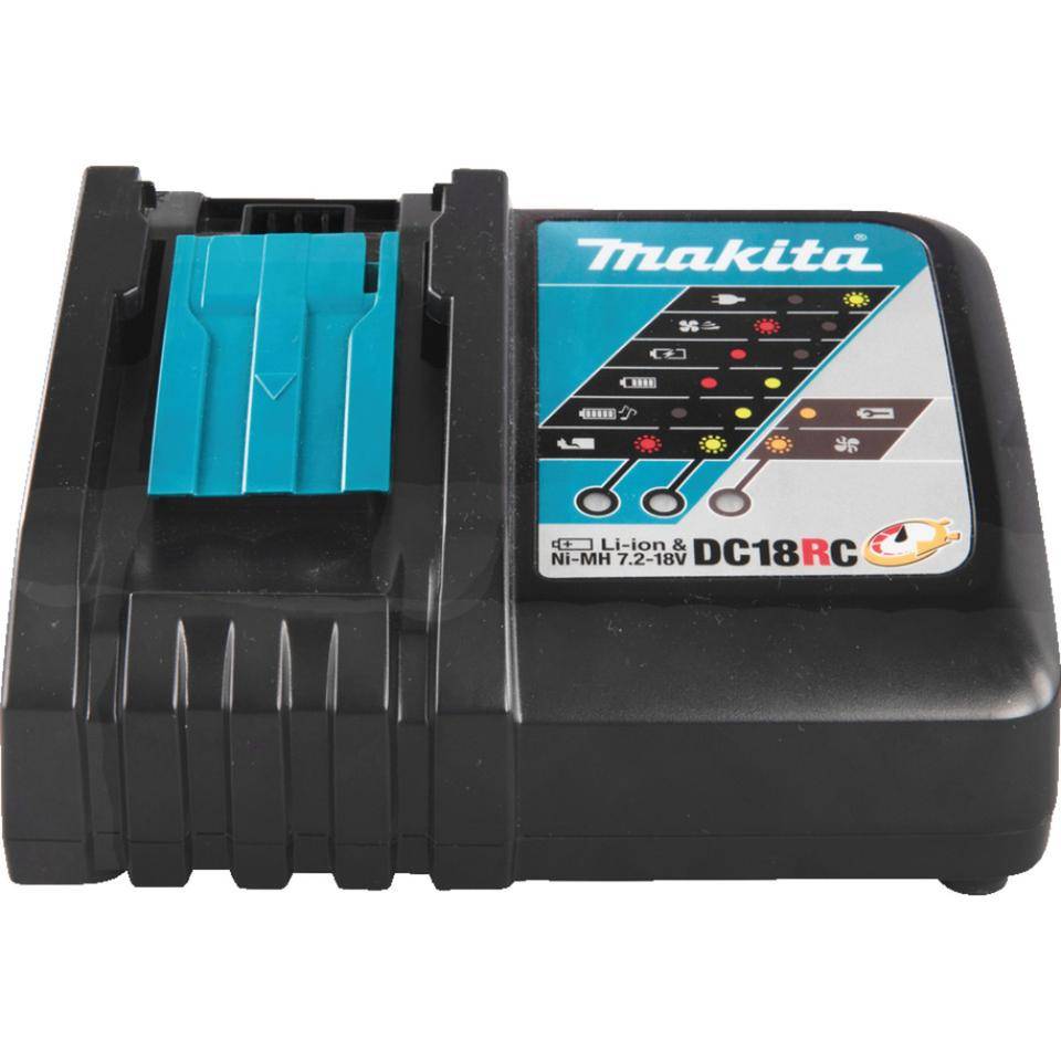 Makita Akku-Bohrschrauber DDF485RTJ, 18V, mit Ladegerät DC18RC, 2 Akkus BL1850B