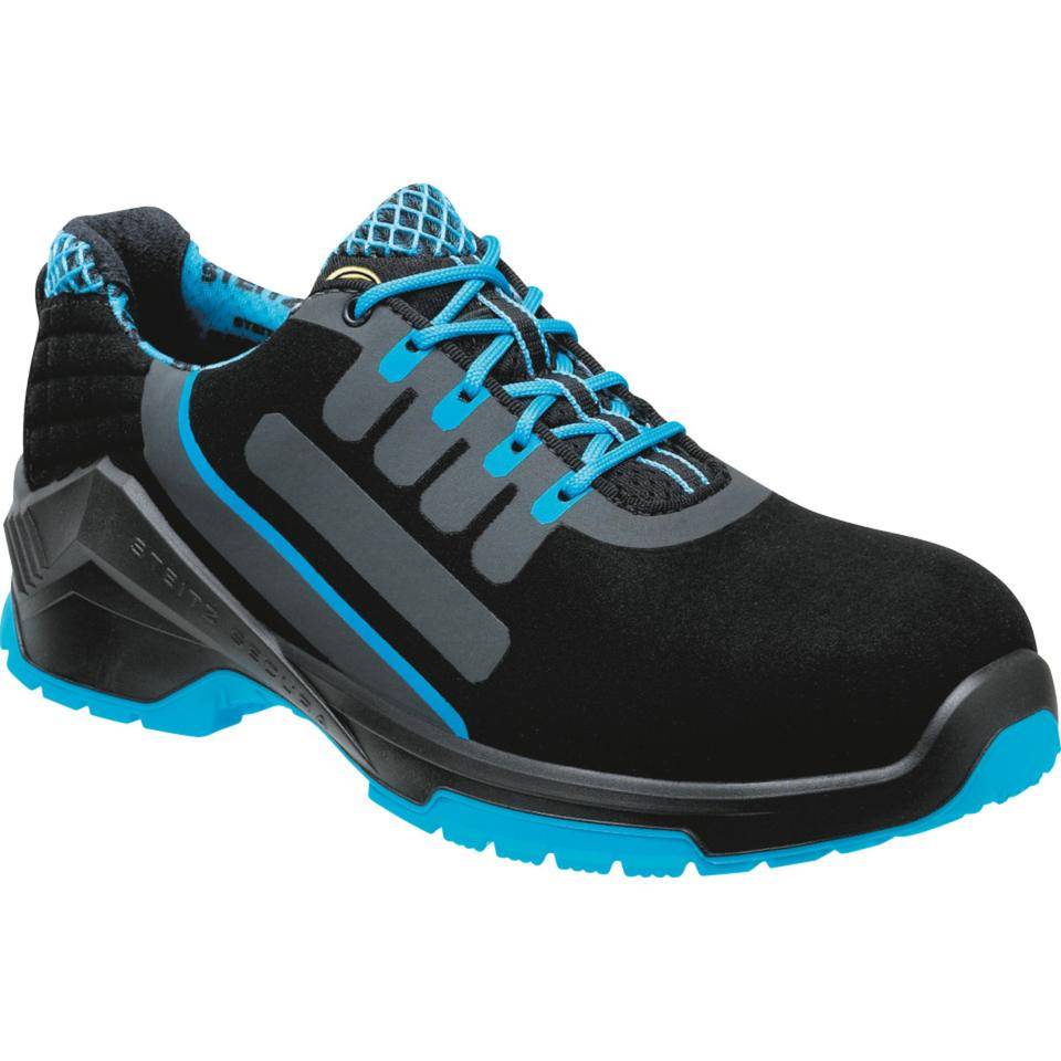 STEITZ ESD-Halbschuh VD PRO 1500 SF, S3 SRC, schwarz/blau, XB, Größe 43
